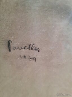 Obraz Skloneny divci akt od Frantiska Pavelky - 2