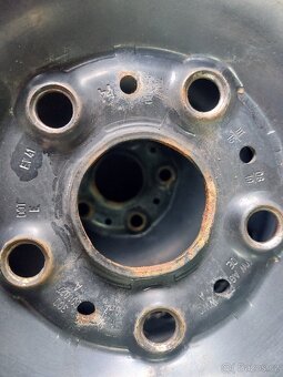 Plechové disky 5x112 16" originál Volkswagen - 2