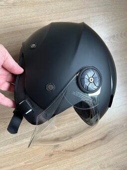 A-Pro MIDWAY BK MT  přilba XL helma na motorku - 2