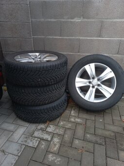 Litá kola KIA R17 + zimní pneu - 2