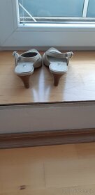 Kožené lodičky Deska - 2