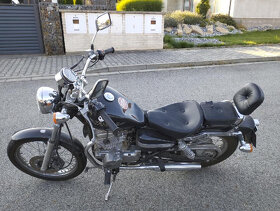 Honda CA 125 Rebel a SUZUKI AN 650 na díly - 2