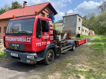 Kontejnerová doprava / práce s hydraulickou rukou - 2