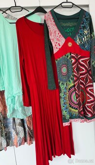 Dámské šaty s dlouhým rukávem, vel. L, XL, XXL - 2