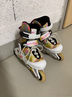 Dětské kolečkové brusle Worker - 2