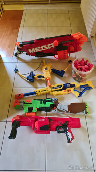 Nerf Pistole Elite Mega Mastodont a další - 2