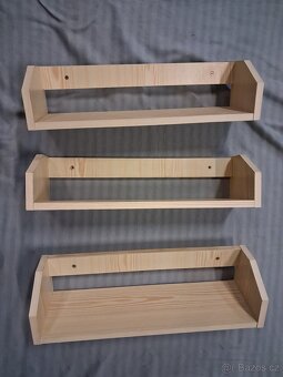 Poličky 3 kusy - 2