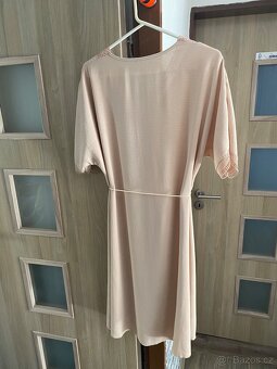 Béžové letní šaty - 2