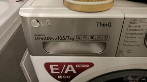 LG pračka se sušičkou na 10,5kg prádla/ 7kg sušení - 2
