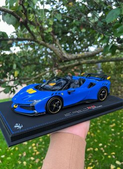 BBR - Ferrari SF90XX Spider, Azzuro Dino, 1:18, 240ks - 2