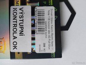 Ochranné sklo Xiaomi redmi note 11 - 2