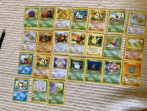 POKEMON JUNGLE VELKÝ ŠTOS KARET ROK 1999 - 2