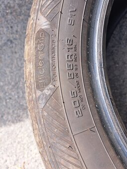 1x letní pneu Goodyear Efficient Grip 205/55 R16 - 2