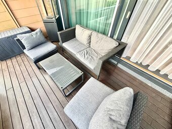 Luxusní zahradní set Lounge Diamond šedý/antracit - 2