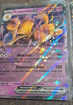 Pokemon TCG Alakazam EX PLAYSET 3ks - 2