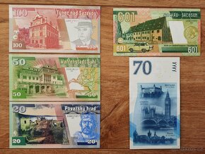 Pamětní bankovky Jawa, Simson, Babeta, Trabant - 2
