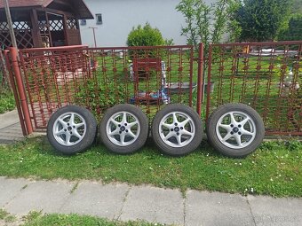 Litá kola Titan 6J x 14H2 ET37 s pneumatikami - 2