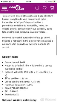 Pohovka pro dva - 2