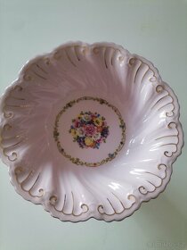 RŮŽOVÝ PORCELÁN - MISKA NA NOŽCE - 2