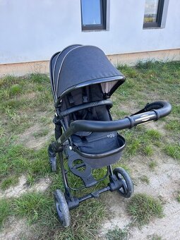 Kočárek 3v1 Egg barva dark grey - 2