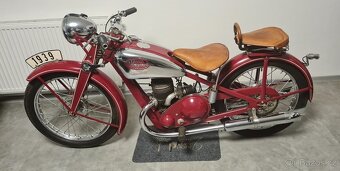 Jawa SPECIAL,r.v.1939, platným TP a bíle-SPZ psané na mě - 2