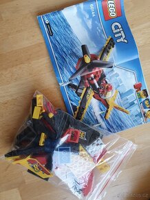 Prodám: Lego city - 60144 - Závodní letadlo (kompletní) - 2