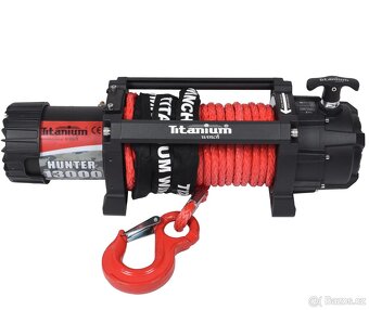 Elektrický navijak 12V Hunter 5900kg 6HP AKCIA - 2