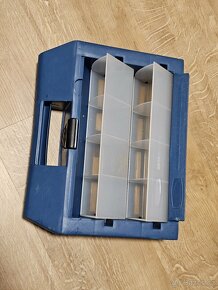 Plastový organizér šroubky, hřebíky, podložky apod. - 2