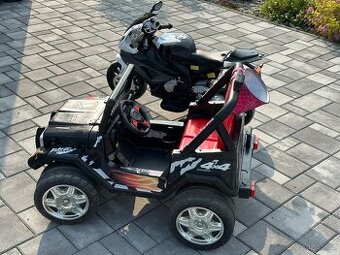 Akumulátorové autíčko HECHT 56185 a BMW S1000RR - 2