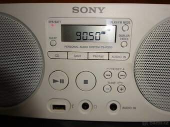 radiomagnetofon/kazeták SONY ZS-PS50 USB - 2