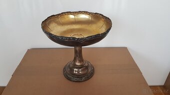 Staré alpakové mísy vhodné na dekoraci: - 2