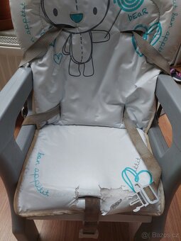 Dětská jídelní židlička rozkládací - 2