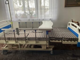 Elektrická polohovací postel s matrací a vanou - 2