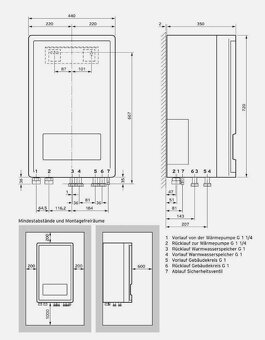 Vnitřní jednotka TČ Vaillant - VWZ MEH 97/6 monoblok (2ks) - - 2