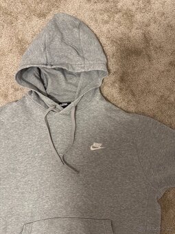 Nike šedá mikina - 2