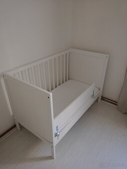Dětská postýlka Ikea Sundvik + matrace - 2