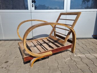 Rozkládací křeslo Halabala - 2