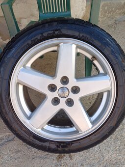Litá kola 5x112 pneu 215/55 R18 - 2