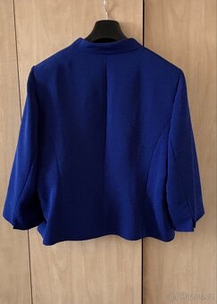 Modré dámské sáčko MKM vel.50 - 2
