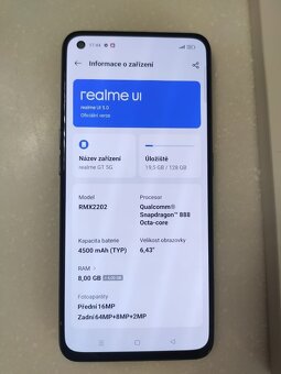 Dva telefony Realme GT 5G, plně funkční - 2