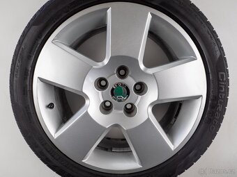 Škoda Superb - Originání 17" alu kola - Letní pneu - 2