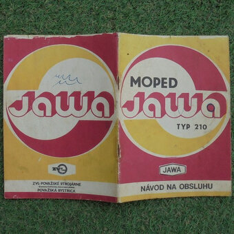 Návod moped Jawa 210 (Babetta) - 2