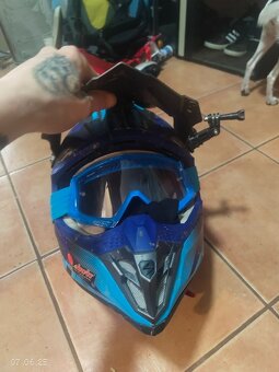 SCORPION Moto Přilba EXO VX-16 Air + Brýle THOR - 2