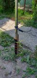 Teleskopická tyč k síti na odchyt malých vtákov- ornitolog. - 2