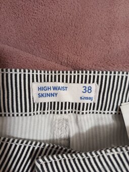 Plátěné džíny kalhoty - 2