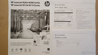 HP Laserjet M203DN | Duplex|LAN | najeto 19tis.|90% válec a - 2