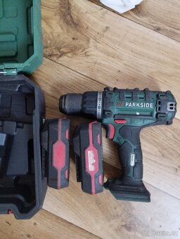 Aku parkside flexa + vrtačka + 2x akumulátor - 2