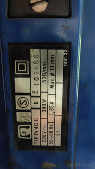 stojan na vrtačku Narex + vrtačka Narex EV 143 D 380W - 2