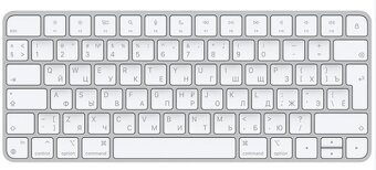 Apple Magic Keyboard BT potisk Univerzal + UA/RUS Azbuka - 2