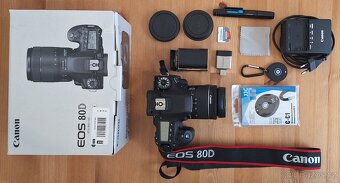 Canon EOS 80D + objektiv - TOP STAV - 2